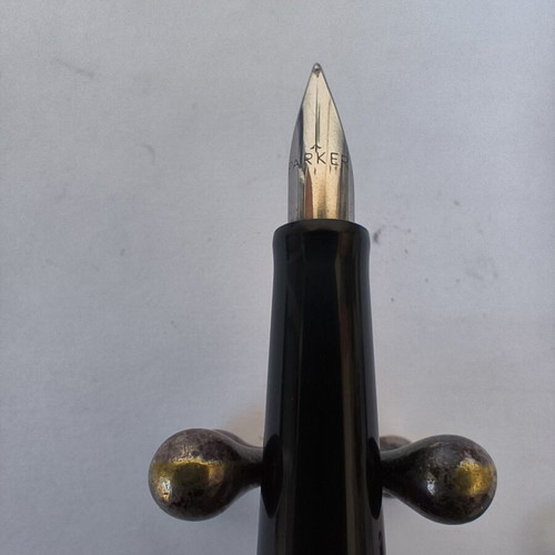 Parker Stainless Steel Pen like new, fine nib, made in UK