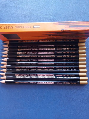 Eberhard Faber Extra-Extra 1311 No 5=4H pencils new, pack of 12
