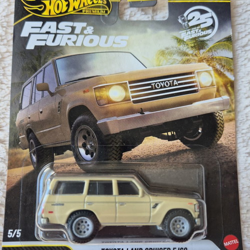 Toyota Land Cruiser FJ60 Hot Wheels Premium Fast and Furious