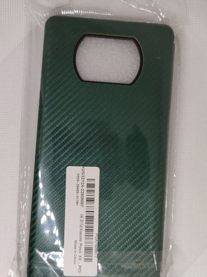Θήκη κινητού Bakeey Carbon Fiber για POCO X3 NFC καινούργια, πράσινη
