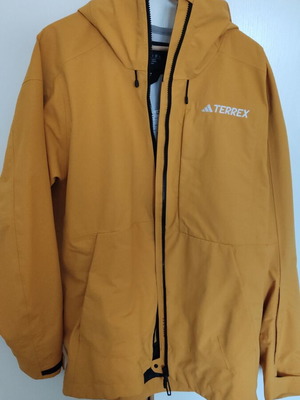 Adidas Terrex waterproof and windproof jacket new size M orange
