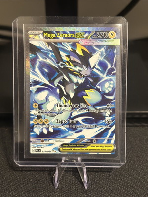 Pokémon Mega Zeraora ex 114/084 Ultra Rare card new