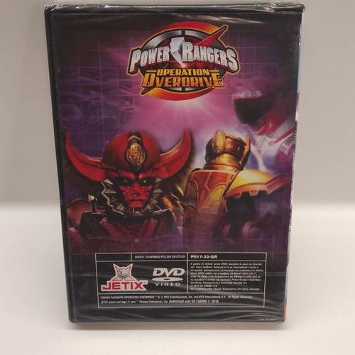 Power Rangers Operation Overdrive DVD new, dubbed