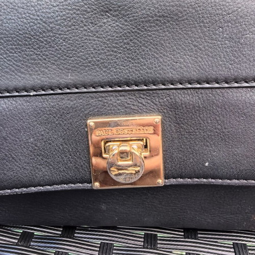 Paul Costelloe handbag used, black natural leather