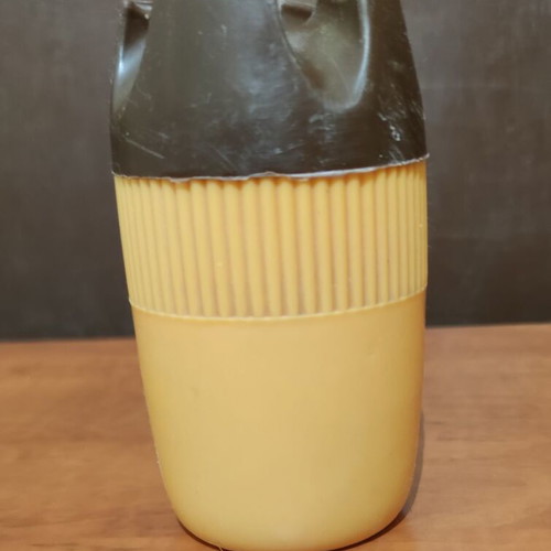 Monoplast vintage frappe shaker 70s, two-tone plastic