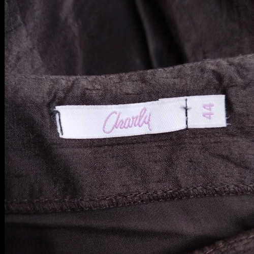 Charly black asymmetrical skirt like new, size S