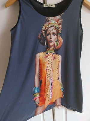 Paris et Moi blouse used, comfortable fit, size M