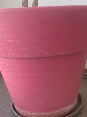 Flower pots used, pack of 7 plastic pots in various sizes