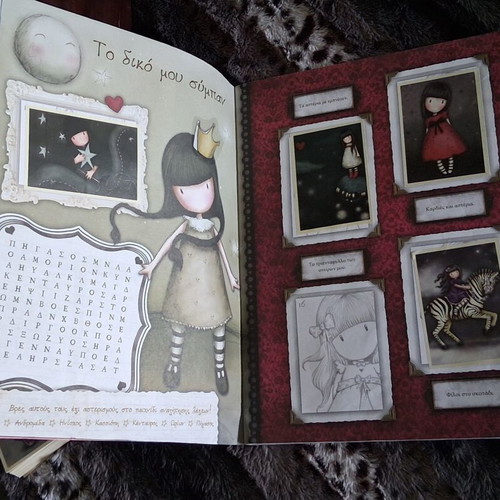 Panini Santoro sticker album with 50 stickers