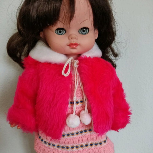 Zanini Zambelli Italian doll 40cm used, very rare
