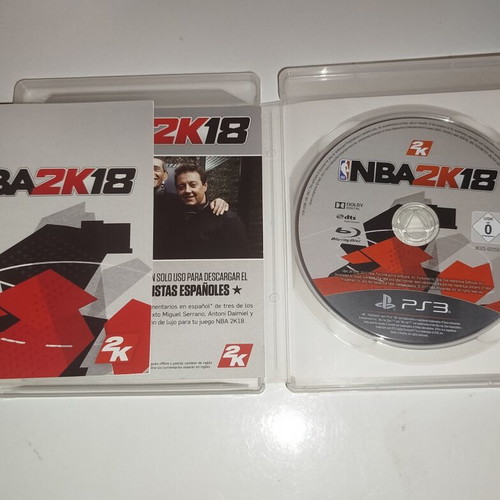 NBA 2K18 PS3 game