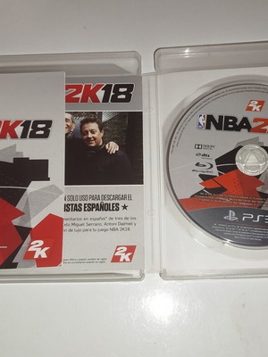 NBA 2K18 PS3 game