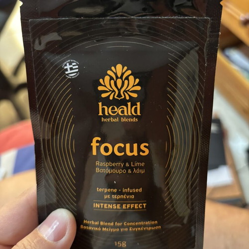 Heald Focus Herbal Blend new, raspberry and lime