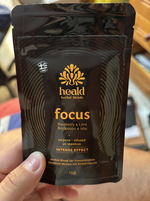 Heald Focus βοτανικό μείγμα καινούργιο, βατόμουρο και λάιμ