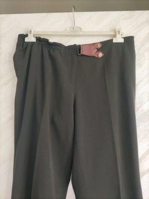 Raxevsky pants wide XXL used, repaired, black