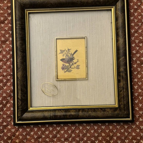 Chromolithograph frame used with 23 kt gold leaf 22x20