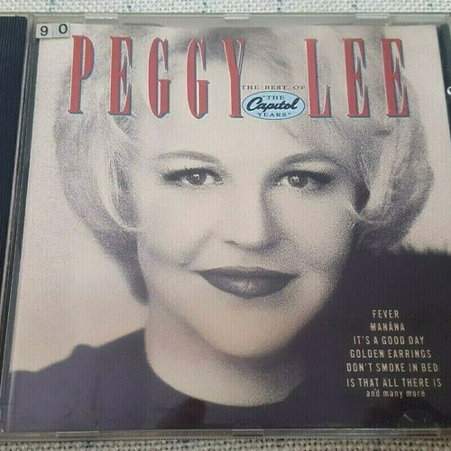Peggy Lee The Best Of Peggy Lee "The Capitol Years" CD used, jazz