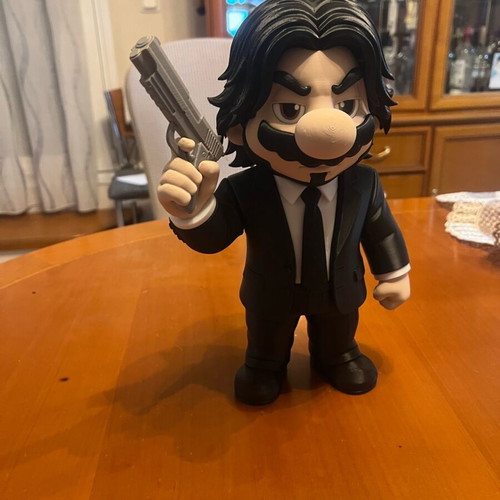 Super Mario ντυμένος John Wick καινούργιο