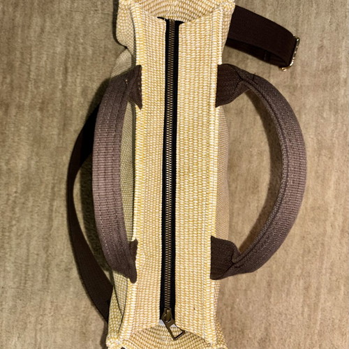 Bleecker & Love handmade crossbody bag like new, beige