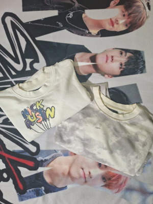 Φουτερ Bershka σαν καινούργιο, crop top, άσπρο και γκρι