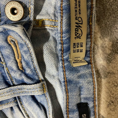 Zara light blue slim fit jeans like new