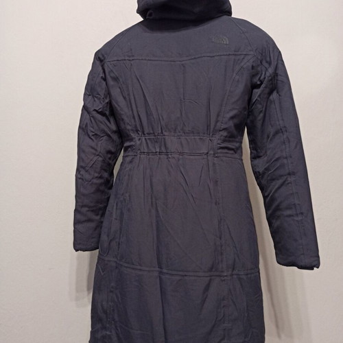 The North Face women's winter long jacket used, size S, navy
