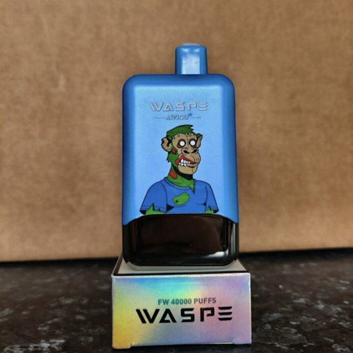 WASPE Vape 40000 Puffs with Dual Flavor and Smart Display new