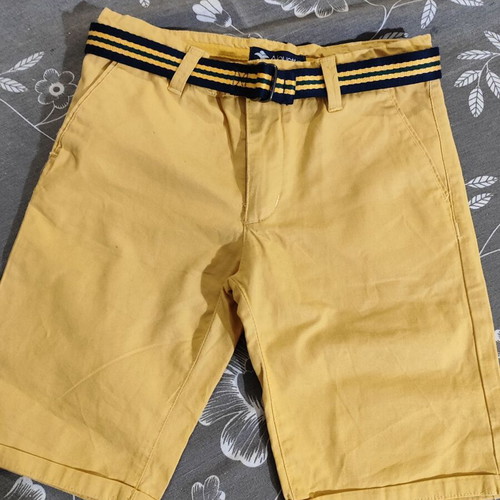 Alouette bermuda shorts like new, yellow, size 122-128 cm, 5-6 years