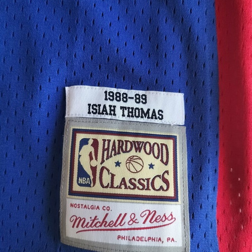 NBA κλασική εμφάνιση Detroit Pistons XL σαν καινούργιο γνήσιο Mitchell and Ness
