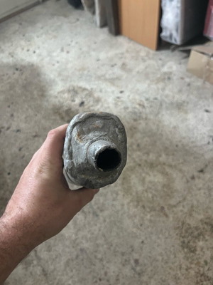 Exhaust muffler used for motorcycles 50cc-200cc