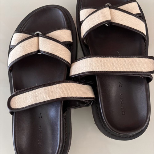 Flatform sandals Reserved size 38 new, black and brown