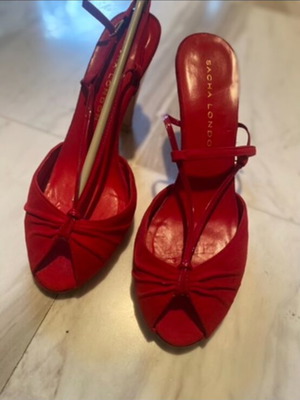 Sacha London red sandals size 39 new