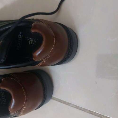 Boys' black scarponi shoes like new, size 37