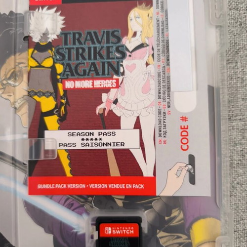 Travis Strikes Again Nintendo Switch like new