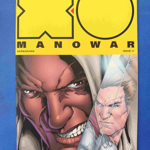 X-O Manowar Vol 4 Issue 17 C Variant Cover used, VF or above
