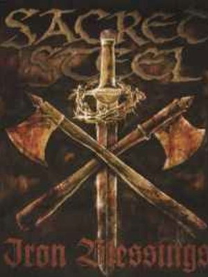 Sacred Steel Iron Blessings CD album και DVD μεταχειρισμένο, metal