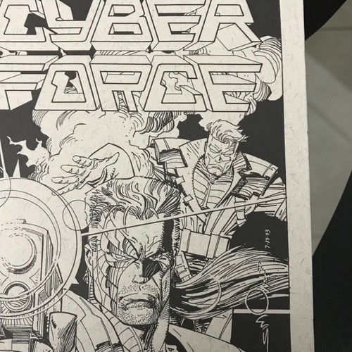 Cyberforce#0 Zero Ashcan Marc Silvestri new Image Comics mini-comic