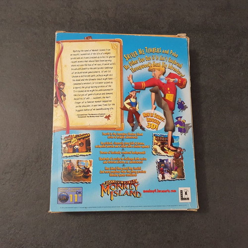 Escape from Monkey Island Big Box PC game 2000