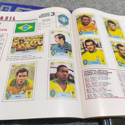 Complete Panini sticker album collection World Cup like new