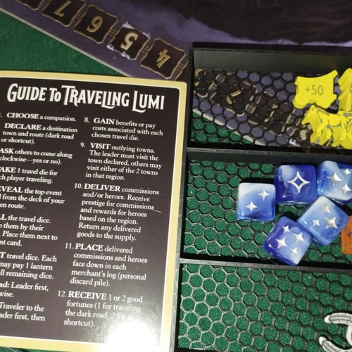 Merchants of the Dark Road deluxe 3D printed insert custom order