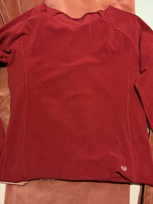 Sergio Tacchini red fleece used, size M