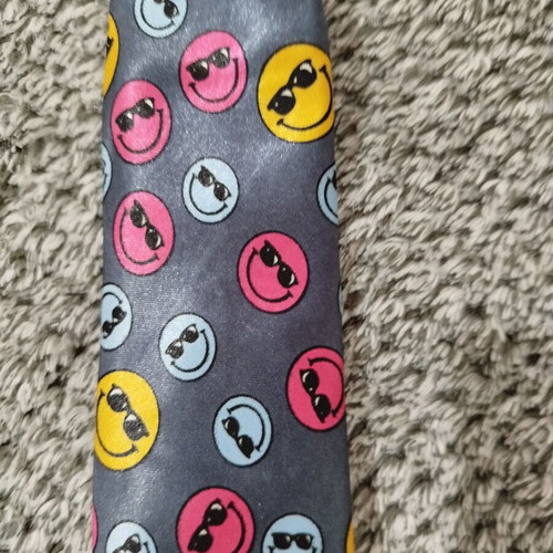 Children's tie like new, gray multicolor, for ages 2-5