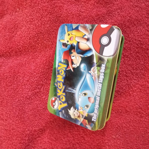 Pokemon figures used, pack with box