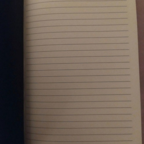 Epí Chártou Hardcover Notebook new, 150 sheets, black lined
