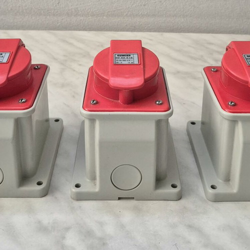 Gewiss Industrial Wall Plugs GW 62 419 New Pack of 3