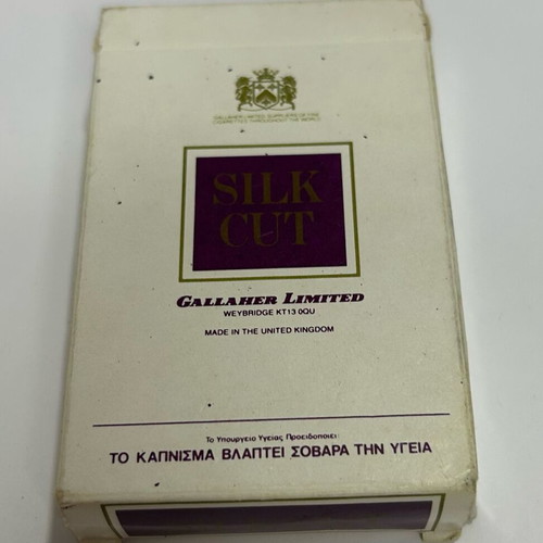 Silk Cut playing cards used, 54 cards, in very good condition