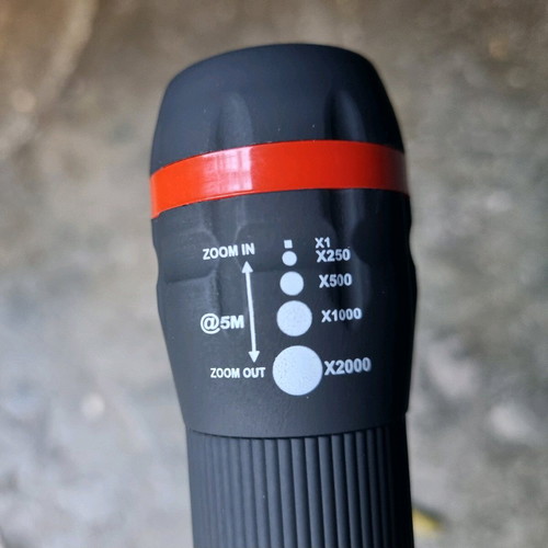 Led flashlight new with batteries in box
