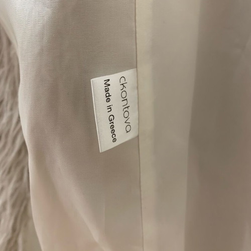 Ckontova Boho Faux Fur Coat like new, one size, grey beige