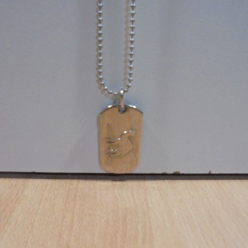 Camel Cigarettes Old Promotional Metal Necklace Used