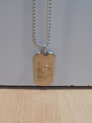 Camel Cigarettes Old Promotional Metal Necklace Used
